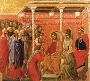 Christ Crowned with Thorns Duccio